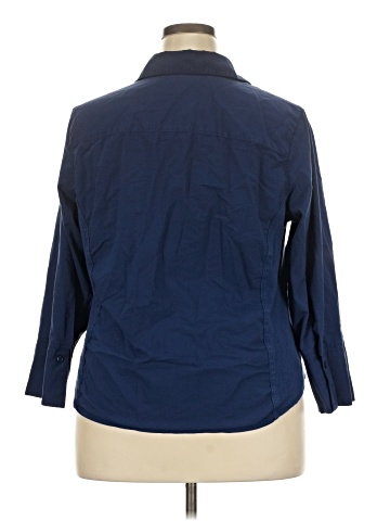 Zac & Rachel 3/4 Sleeve Button-Down Shirt (view 2)