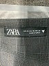 Zara 100% Polyester Plaid Gray Skort Size XS - photo 3