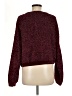 Sanctuary 100% Polyester Tweed Burgundy Pullover Sweater Size M - photo 2