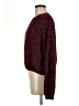 Sanctuary 100% Polyester Tweed Burgundy Pullover Sweater Size M - photo 5