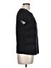 Elle Black Short Sleeve Top Size L - photo 4