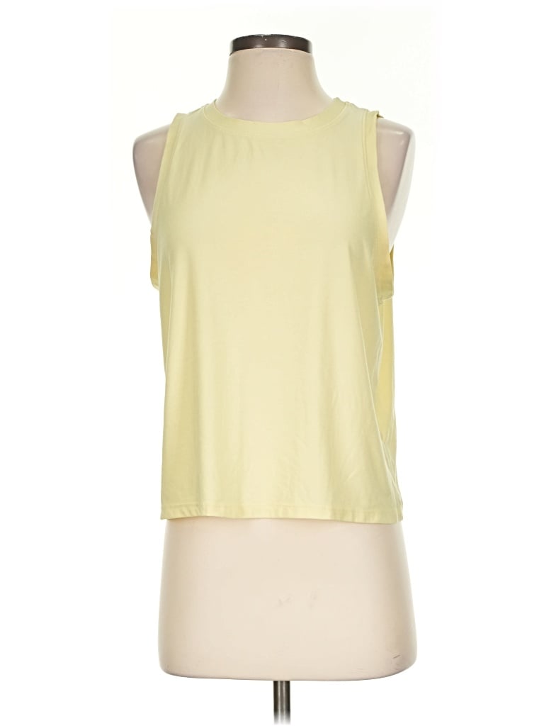 Pre-owned Beyond Yoga Sleeveless T-shirt In Yellow