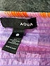 Aqua 100% Polyester Tie-dye Purple Casual Skirt Size L - photo 4