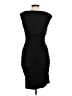 David Meister 100% Polyester Solid Black Cocktail Dress Size 6 - photo 2
