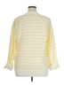 Bobeau Stripes Yellow Pullover Sweater Size XL - photo 2