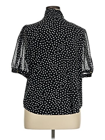 Anne Klein Short Sleeve Blouse (view 2)