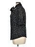 Anne Klein Polka Dots Black Short Sleeve Blouse Size XL - photo 5