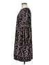 Max Studio Print Black Casual Dress Size M - photo 5