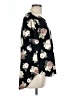 J for Justify Floral Black Short Sleeve Blouse Size L - photo 4
