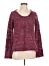 CALVIN KLEIN JEANS Tweed Burgundy Pullover Sweater Size L - photo 1