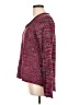 CALVIN KLEIN JEANS Tweed Burgundy Pullover Sweater Size L - photo 5