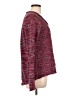 CALVIN KLEIN JEANS Tweed Burgundy Pullover Sweater Size L - photo 4