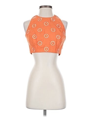 Carmen Marc Valvo Sleeveless Top (view 1)