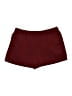 Carbon 100% Polyester Solid Burgundy Athletic Shorts Size XL - photo 1