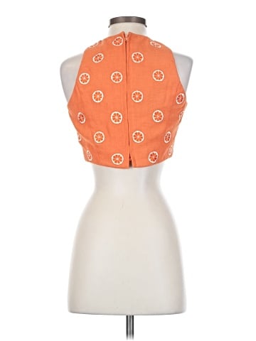 Carmen Marc Valvo Sleeveless Top (view 2)