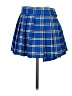 Spirit Plaid Blue Casual Skirt Size S - photo 1