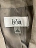 Le Suit 100% Polyester Solid Gray Blazer Size 8 - photo 6
