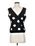 Valentino 100% Wool Polka Dots Black Wool Pullover Sweater Size S (estimated) - photo 1