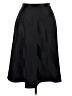 Talbots 100% Polyester Solid Black Formal Skirt Size 14 - photo 1