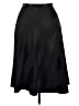 Talbots 100% Polyester Solid Black Formal Skirt Size 14 - photo 2