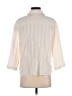 Zara Ivory 3/4 Sleeve Button-Down Shirt Size XS - photo 2