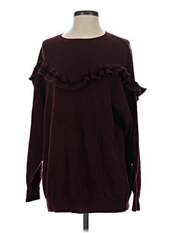 Autumn Cashmere Cashmere Pullover Sweater (view 1)