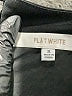 Flat White Black Long Sleeve Blouse Size S - photo 7