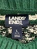 Lands' End Argyle Green Pullover Sweater Size L - photo 7