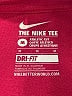 Nike 100% Polyester Pink Short Sleeve T-Shirt Size M - photo 7