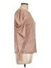 Adiva Tan Long Sleeve Blouse Size L - photo 4