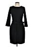 Express Solid Black Casual Dress Size M - photo 1