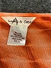 Lucky & Coco 100% Rayon Tie-dye Orange Romper Size M - photo 4