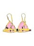 Triangl Floral Yellow Swimsuit Top Size S - photo 2