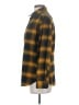 Pendleton 100% Cotton Plaid Yellow Long Sleeve Button-Down Shirt Size S - photo 5
