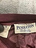 Pendleton 100% Wool Purple Wool Pants Size 14 - photo 4
