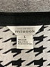 misook 100% Acrylic Houndstooth Black Cardigan Size L - photo 7