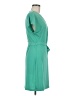 Nine West Solid Teal Cocktail Dress Size M - photo 4