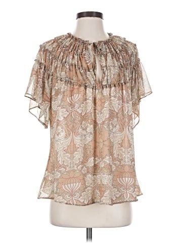 Bishop + Young Short Sleeve Blouse (view 1)