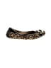 Me Too Animal Print Black Flats Size 9 1/2 - photo 1
