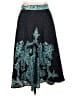 Talbots Paisley Teal Formal Skirt Size 16 Petite - photo 1