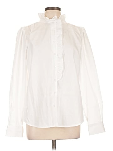 Anne Klein Long Sleeve Blouse (view 1)