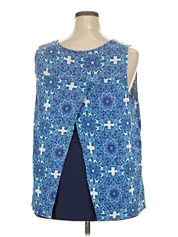 Roz & Ali Sleeveless Blouse (view 2)