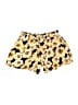 Maurices 100% Rayon Floral Yellow Shorts Size M - photo 1