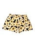 Maurices 100% Rayon Floral Yellow Shorts Size M - photo 2