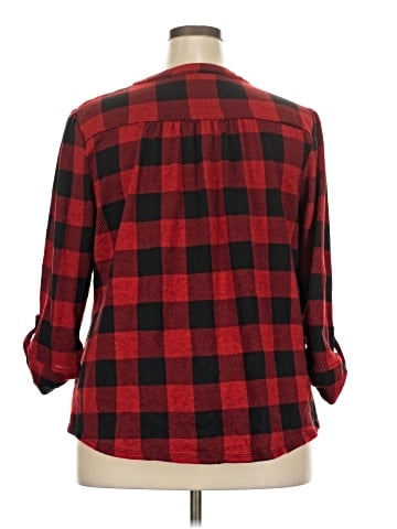 Kim Rogers Long Sleeve Henley (view 2)