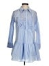 Zara Blue Casual Dress Size S - photo 1