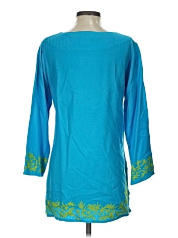 Gretchen Scott Designs 3/4 Sleeve Blouse (view 2)