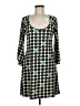 MAXSPORT Argyle Green Casual Dress Size M - photo 1