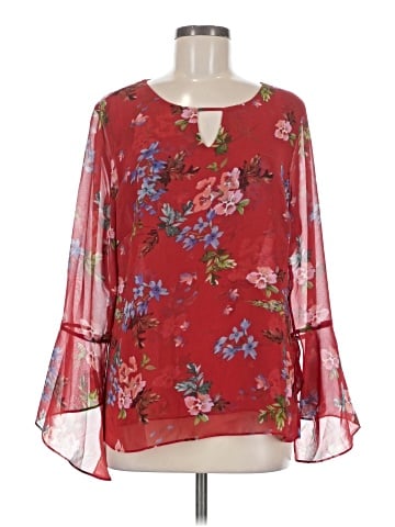 CAbi 3/4 Sleeve Blouse (view 1)