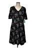 CeCe Paisley Black Casual Dress Size L - photo 1